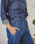 Just Cruizin : Jo Barrel Pants - Denim
