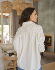 Just Cruizin : Marion Poplin Elasticated Shirt