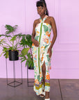 Differently: Mila Tie Back Dress - Spanish Bloom