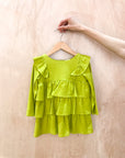 Ma se Kinners: 3 Layer Frill Dress With Sleeves