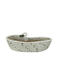Mia Melange: Petite Oval Basket