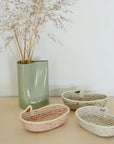 Mia Melange: Petite Oval Basket
