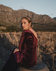 Cfisticated Dress Rental : The Burgundy Velvet