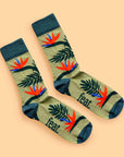 Feat. : Mens Strelitzia Socks