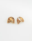 Nina Bosch: Wild Orchid Earrings - Gold