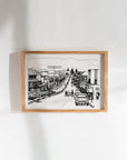 Main Road Somerset West Illustration Print