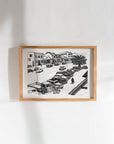 Main Road Somerset West Illustration Print