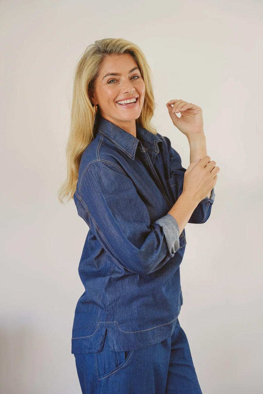 Just Cruizin : Beck Shirt - Denim