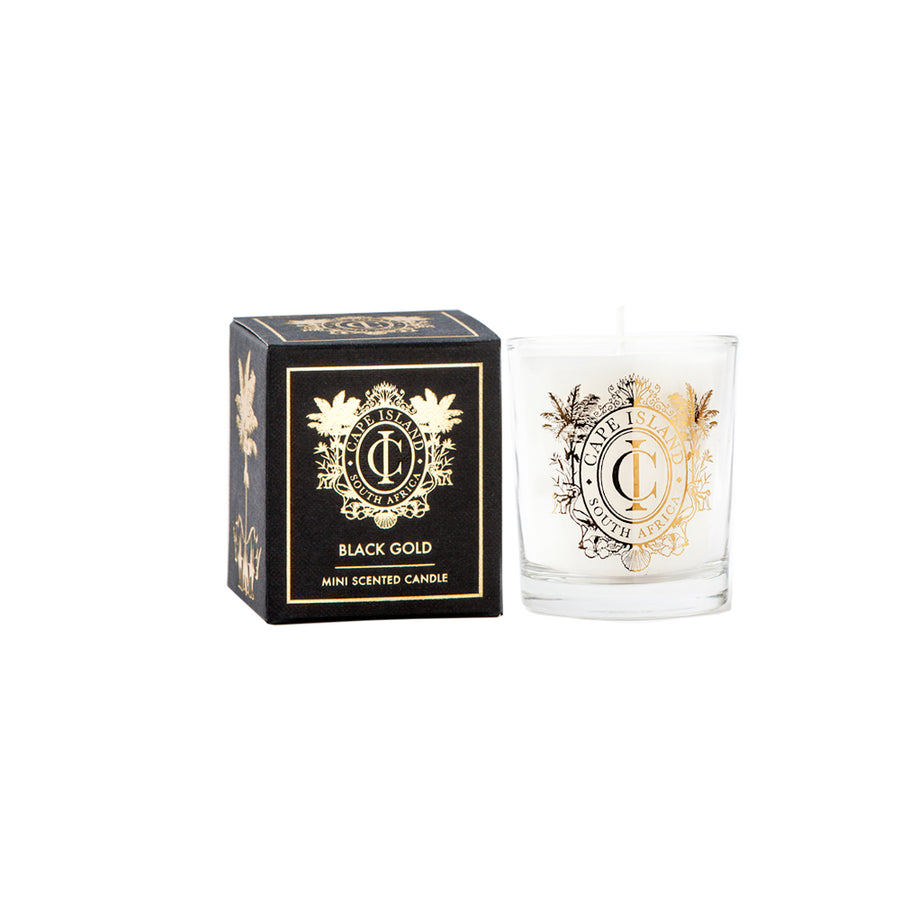 CAPE ISLAND: Black Gold - Mini Candle