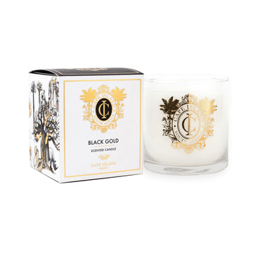 CAPE ISLAND: Black Gold - Large Candle