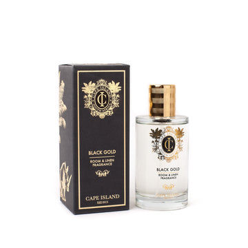 CAPE ISLAND: Black Gold - Room & Linen Spray 100ml