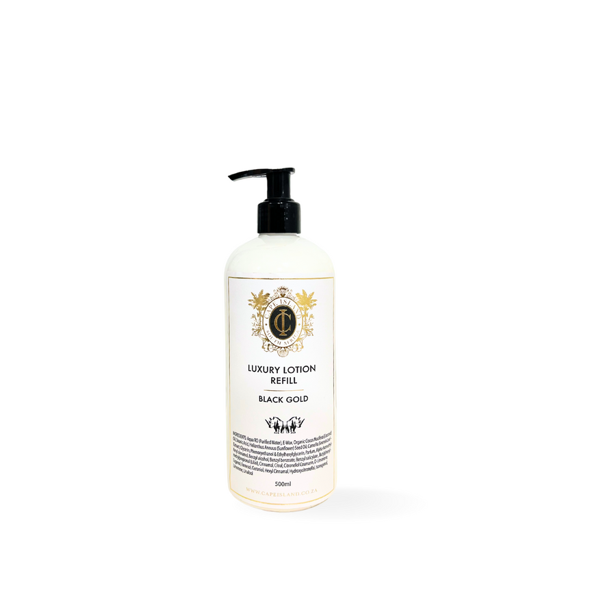 CAPE ISLAND: Black Gold - Lotion Refill Pouch 500ml
