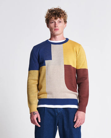 FIELDS: FIELDS x Hugh Byrne Sweater in Wool & Mohair