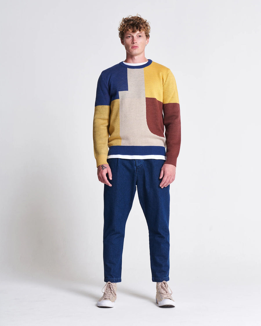 FIELDS: FIELDS x Hugh Byrne Sweater in Wool & Mohair