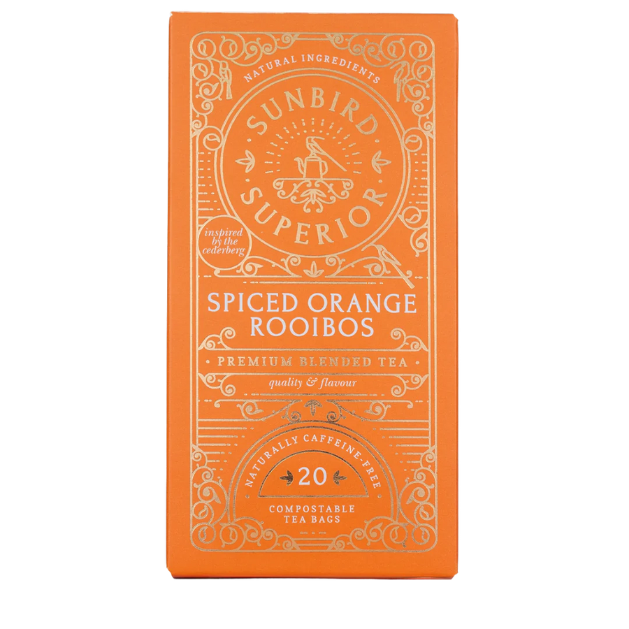 Sunbird Organic Spiced Orange Rooibos 20's