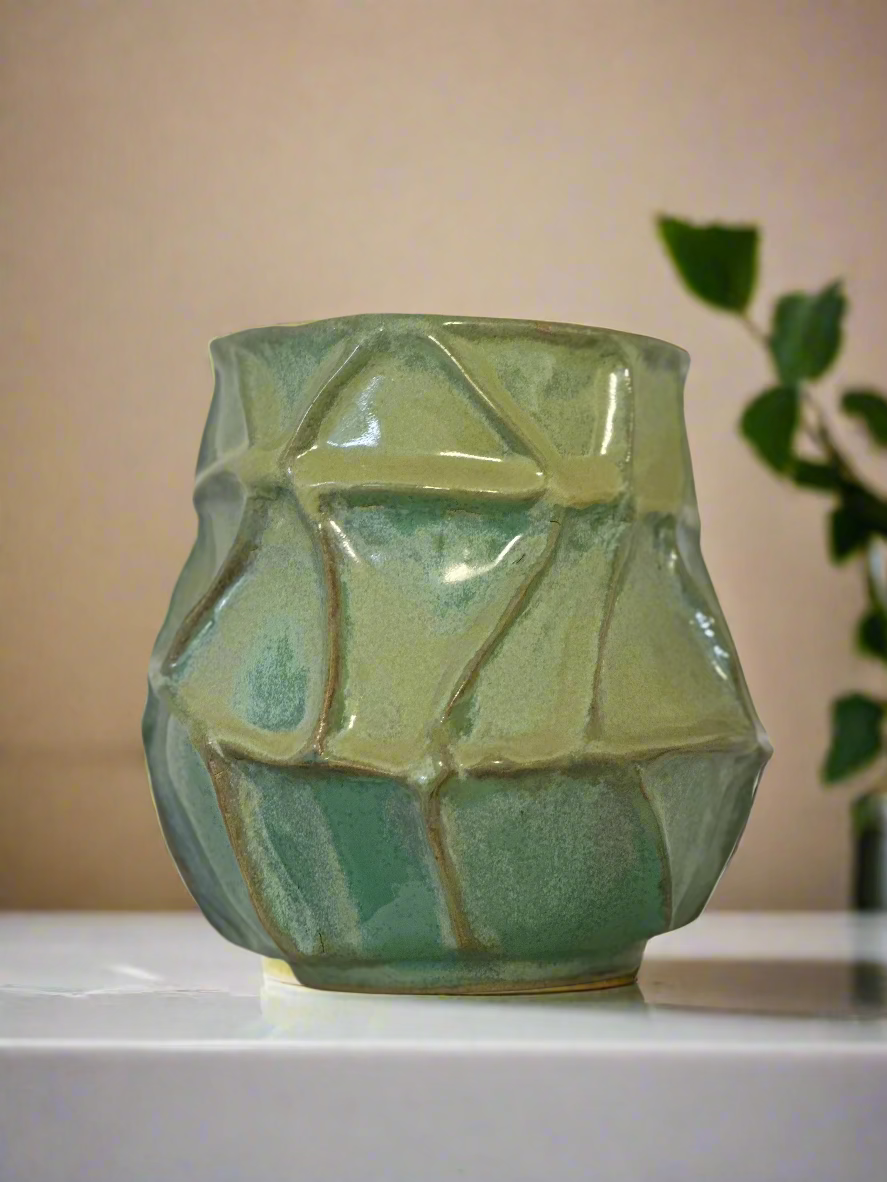 Shepherd & Smith - Mint Vase