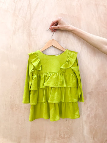 Ma se Kinners: 3 Layer Frill Dress With Sleeves