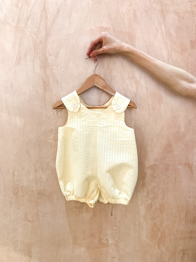 Ma se Kinners: Button Bubble Romper