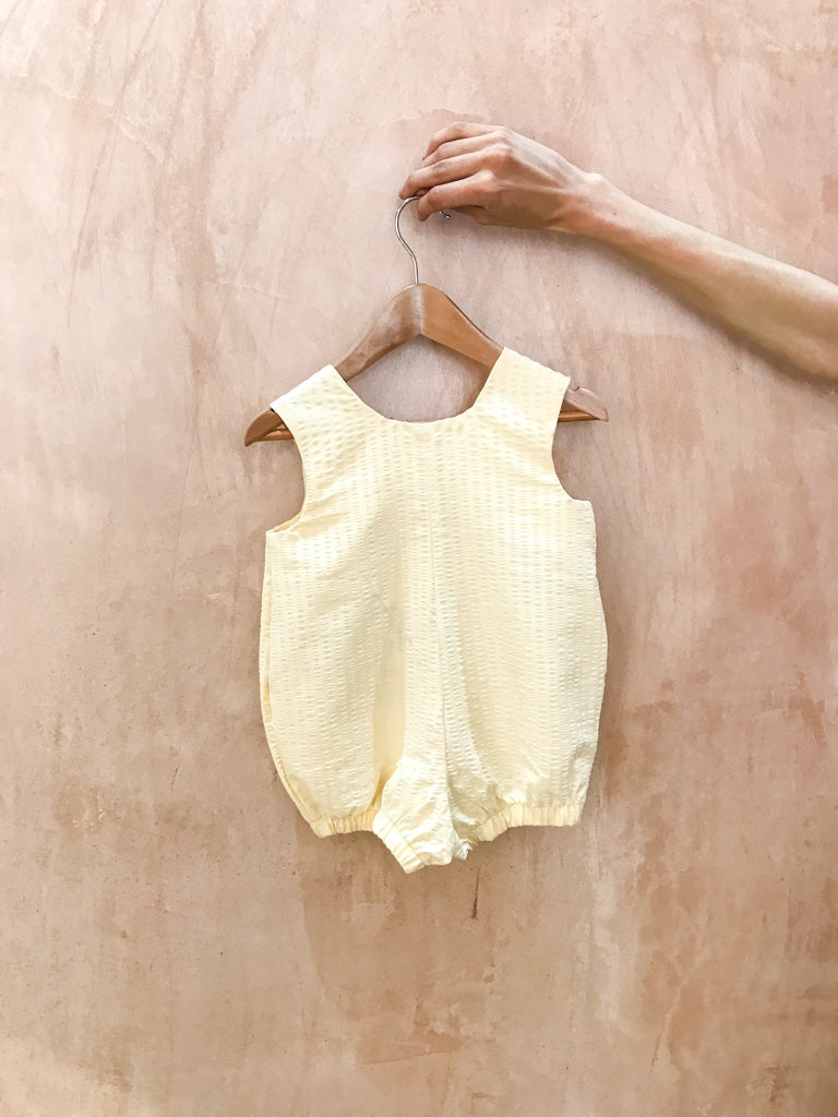 Ma se Kinners: Button Bubble Romper