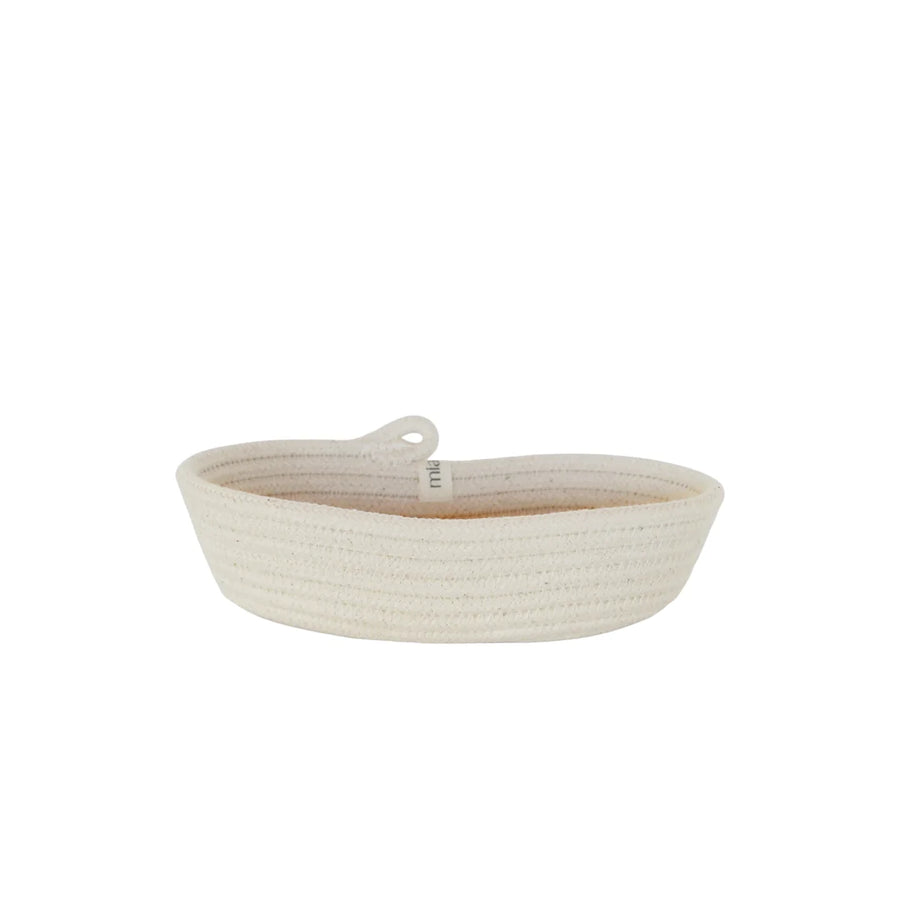 Mia Melange: Petite Oval Basket