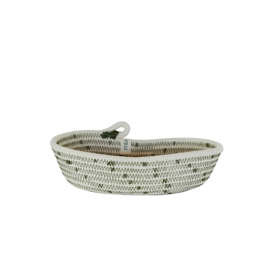 Mia Melange: Petite Oval Basket