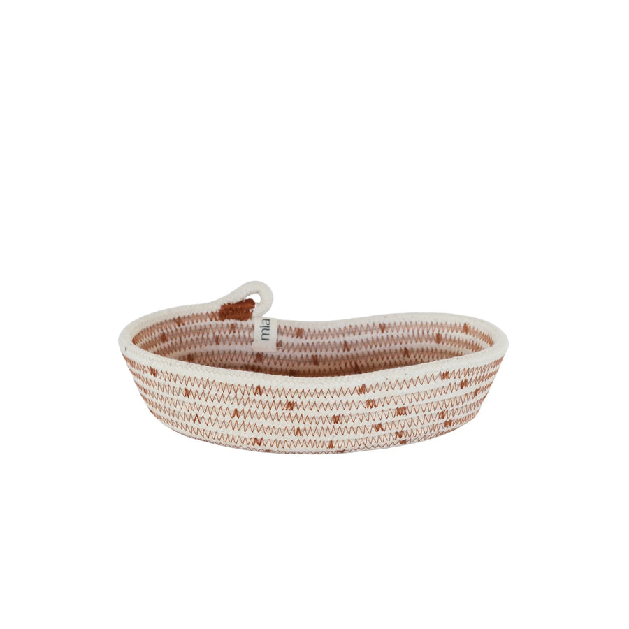 Mia Melange: Petite Oval Basket