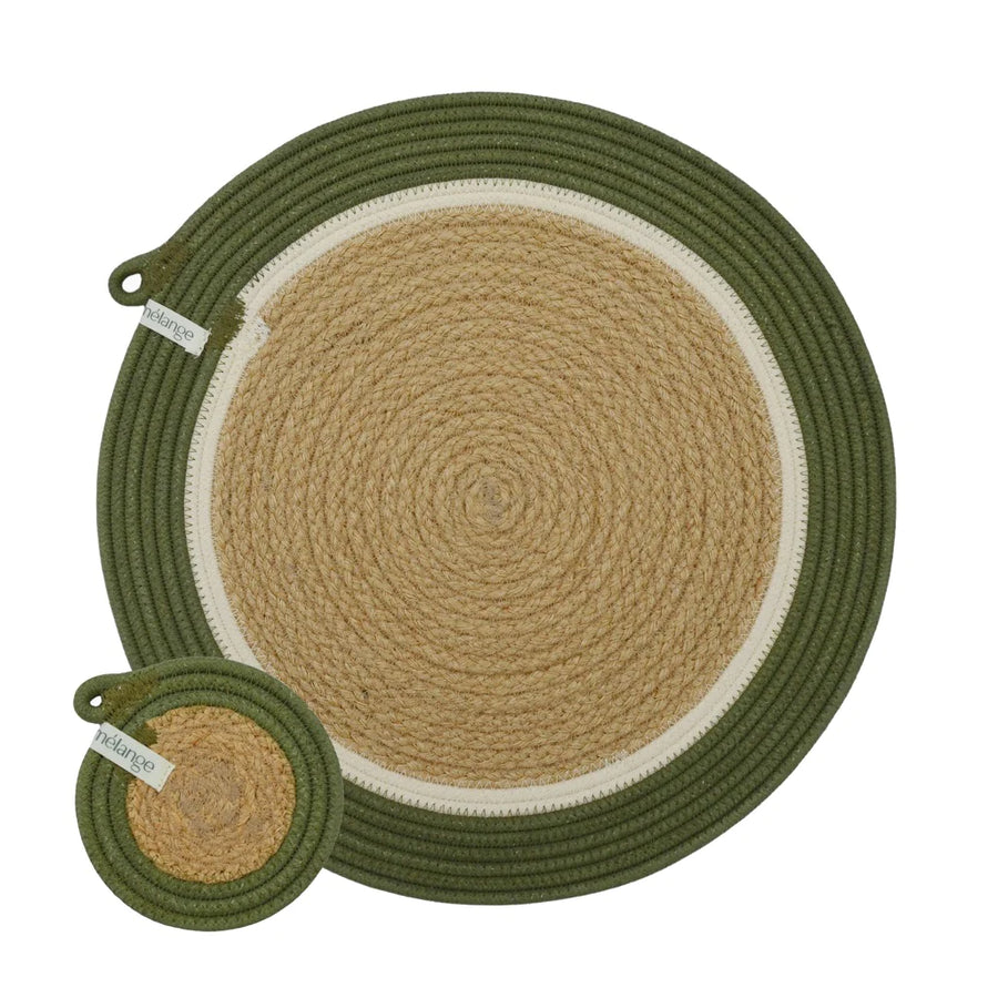 Mia Melange: Placemat & Coaster Set