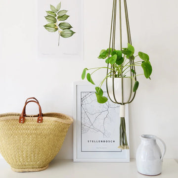 Mia Melange: Macramé Potplant Hangers