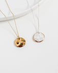 Nina Bosch - Round Hammered Necklace