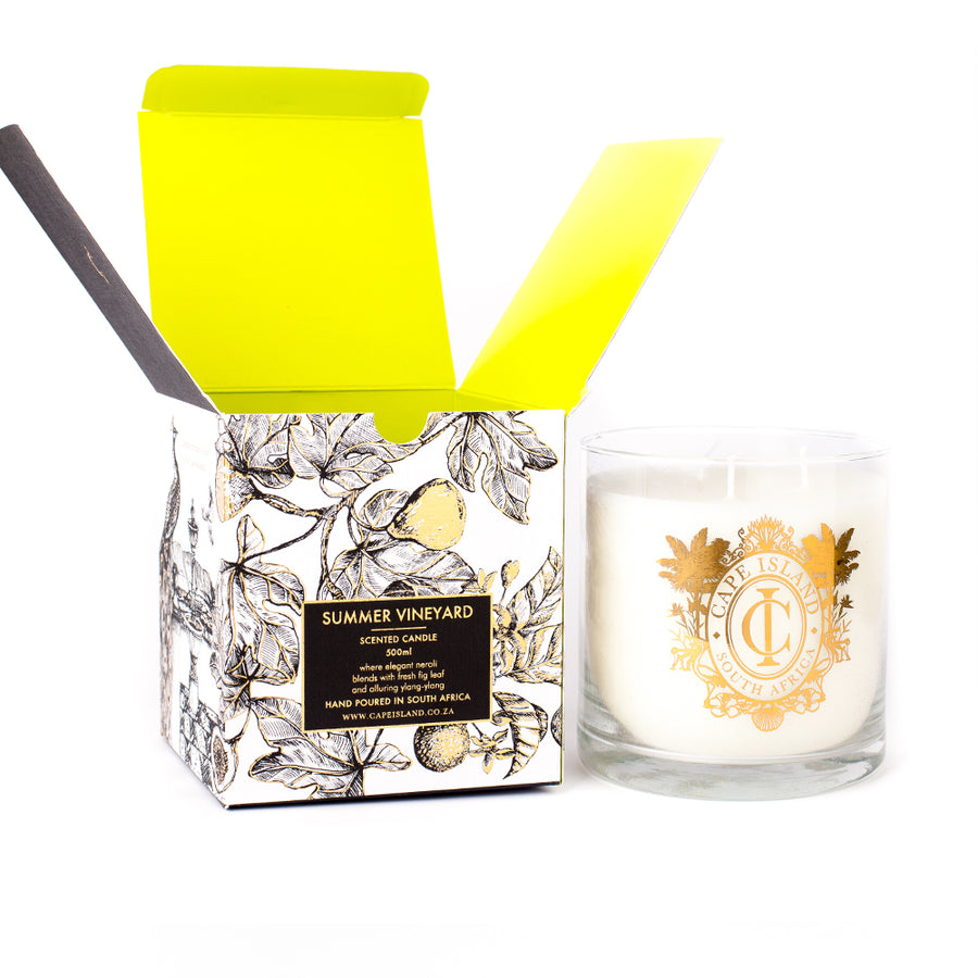 CAPE ISLAND: Summer Vineyard - Large Candle