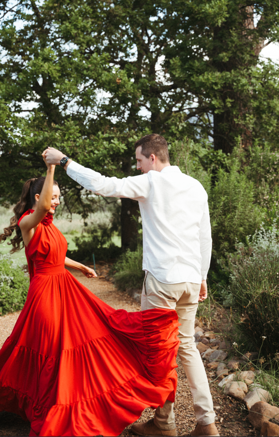 Cfisticated Dress Rental : The Tiered Red Dress
