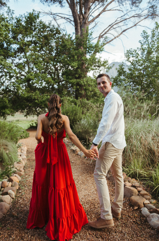 Cfisticated Dress Rental : The Tiered Red Dress