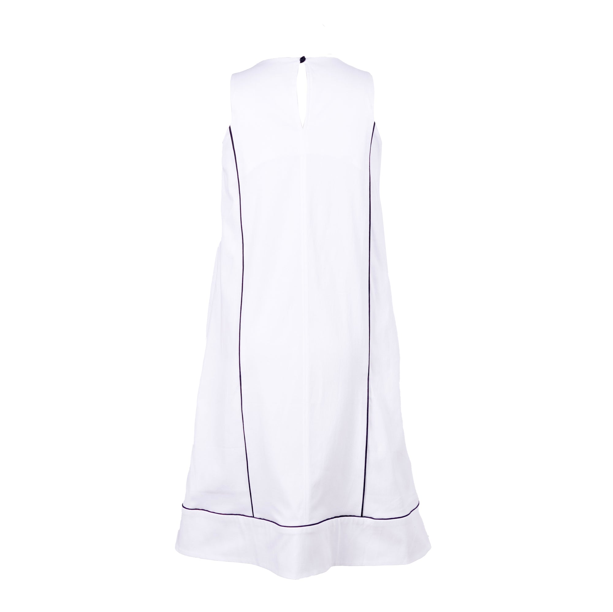 The Centre Court Dress | White