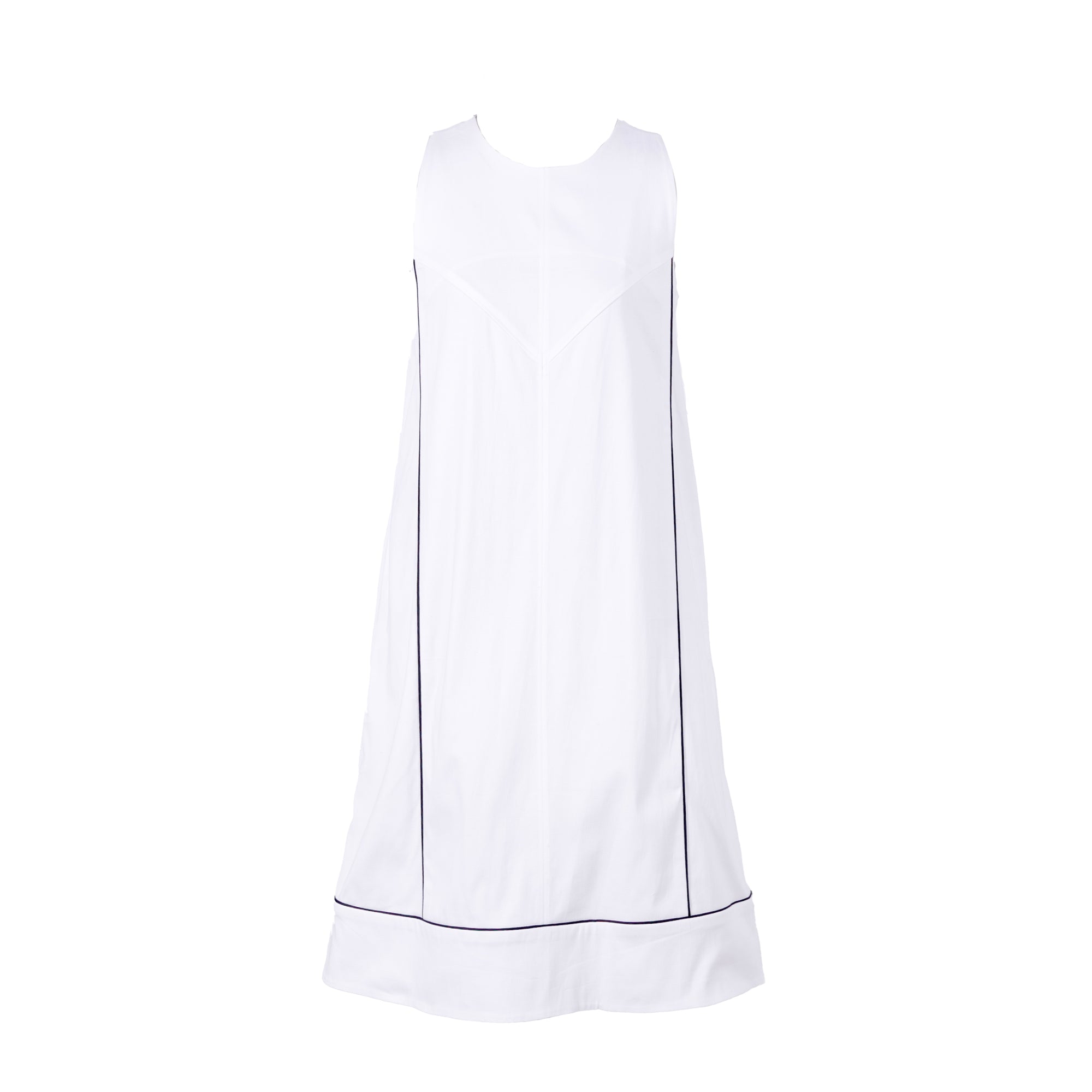 The Centre Court Dress | White
