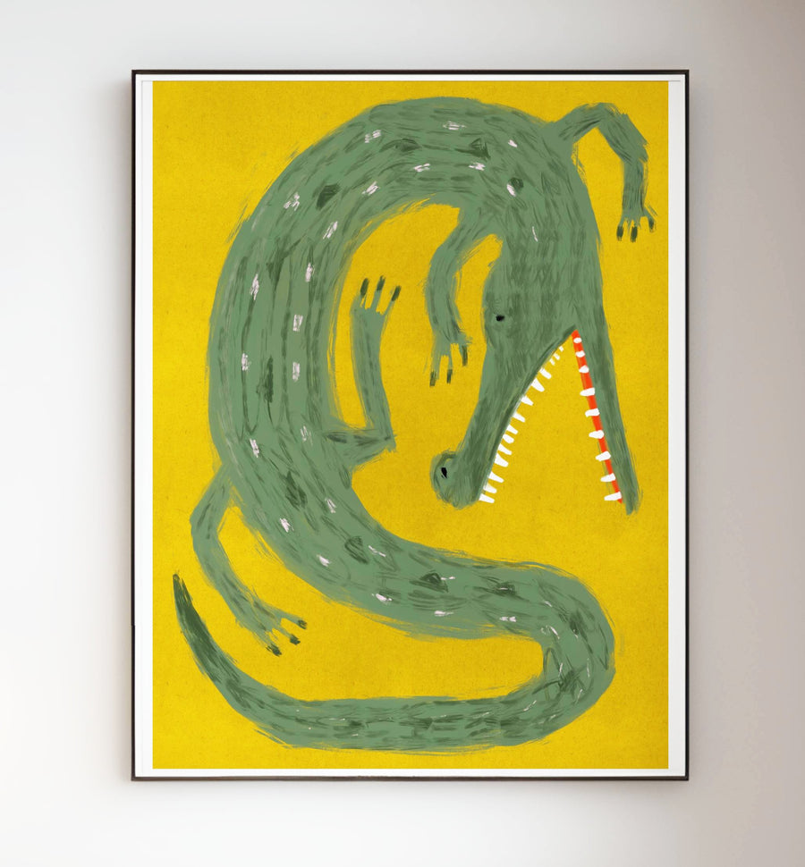 Amy Makes: Crocodile Print
