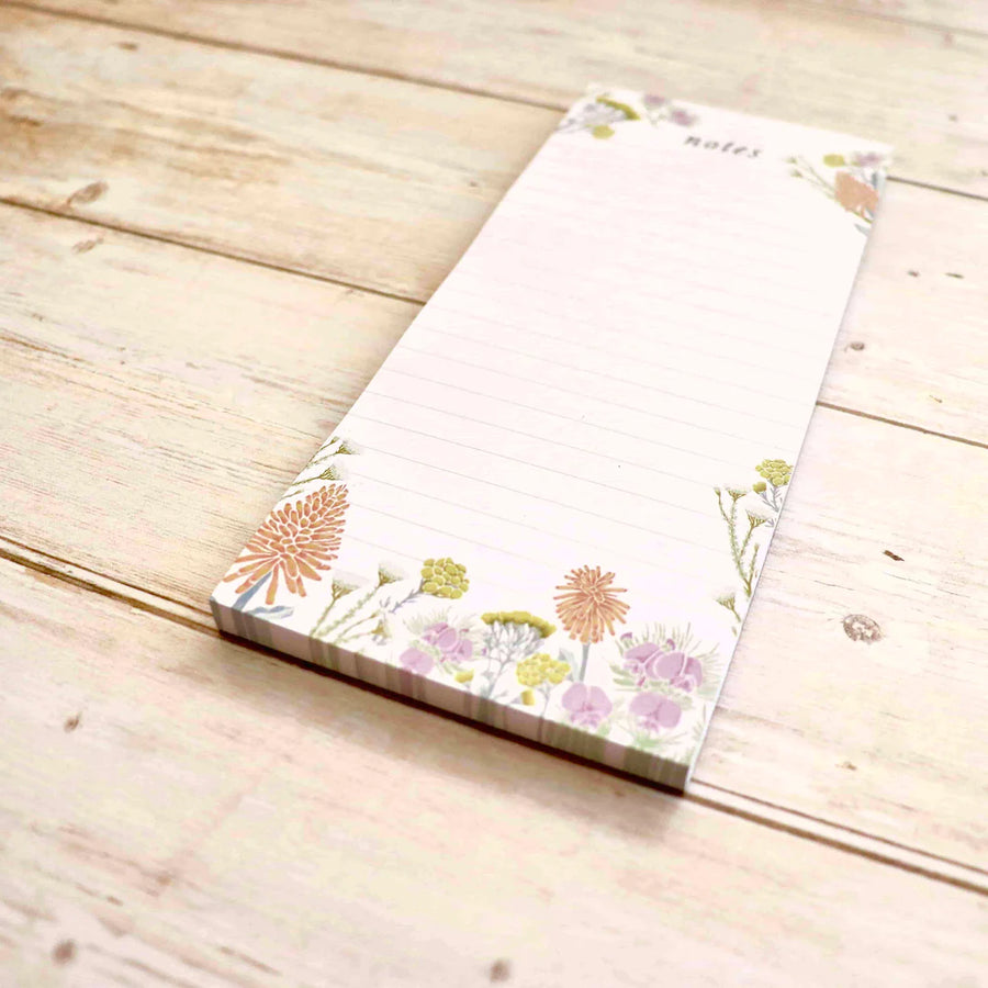 Feat. : 'Notes’ Wildflower Magnetic List Pad