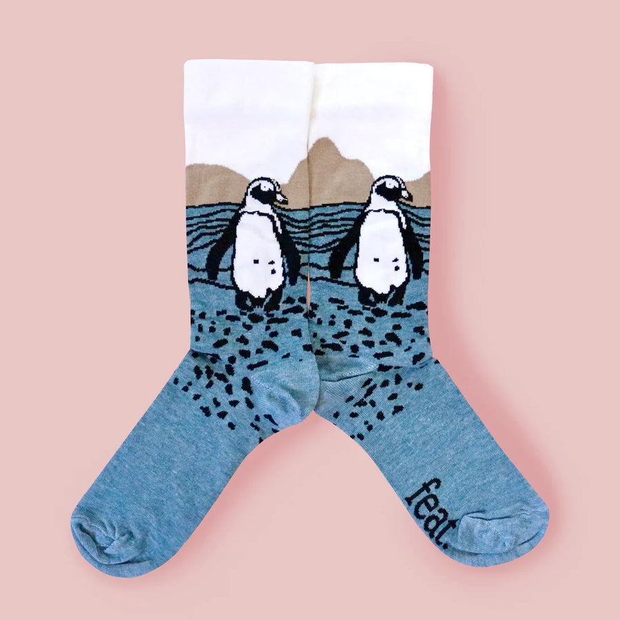 Feat. : Mens Penguin Rock Socks