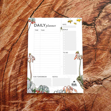 Feat. : Plakkies and Polinators Daily Planner