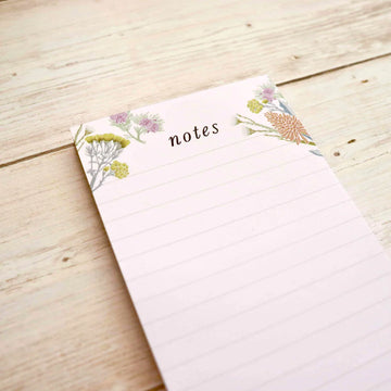 Feat. : 'Notes’ Wildflower Magnetic List Pad
