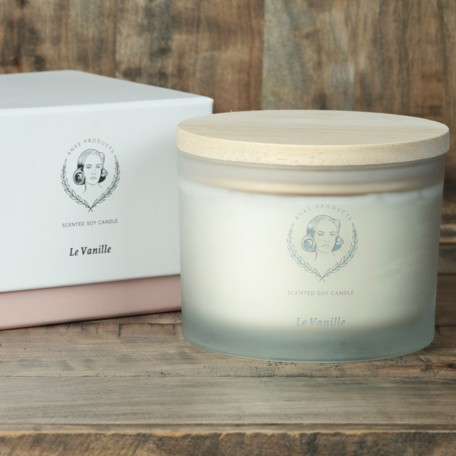 Anke: Soy Candle 370g - La Vanille