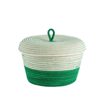 Mia Melange: Lidded Bowl Basket