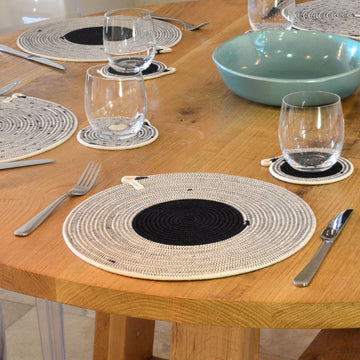 Mia Melange: Placemat & Coaster Set