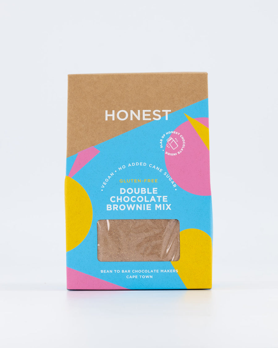 Honest Chocolate : Double Chocolate Brownie Mix (Gluten Free, Vegan & Cane Sugar Free)
